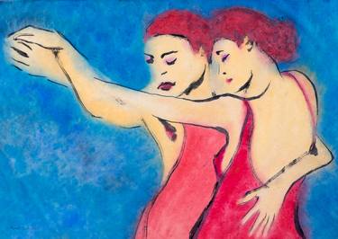 Original Expressionism Love Paintings by Marcel Garbi