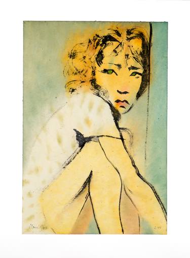 Original People Paintings by Marcel Garbi