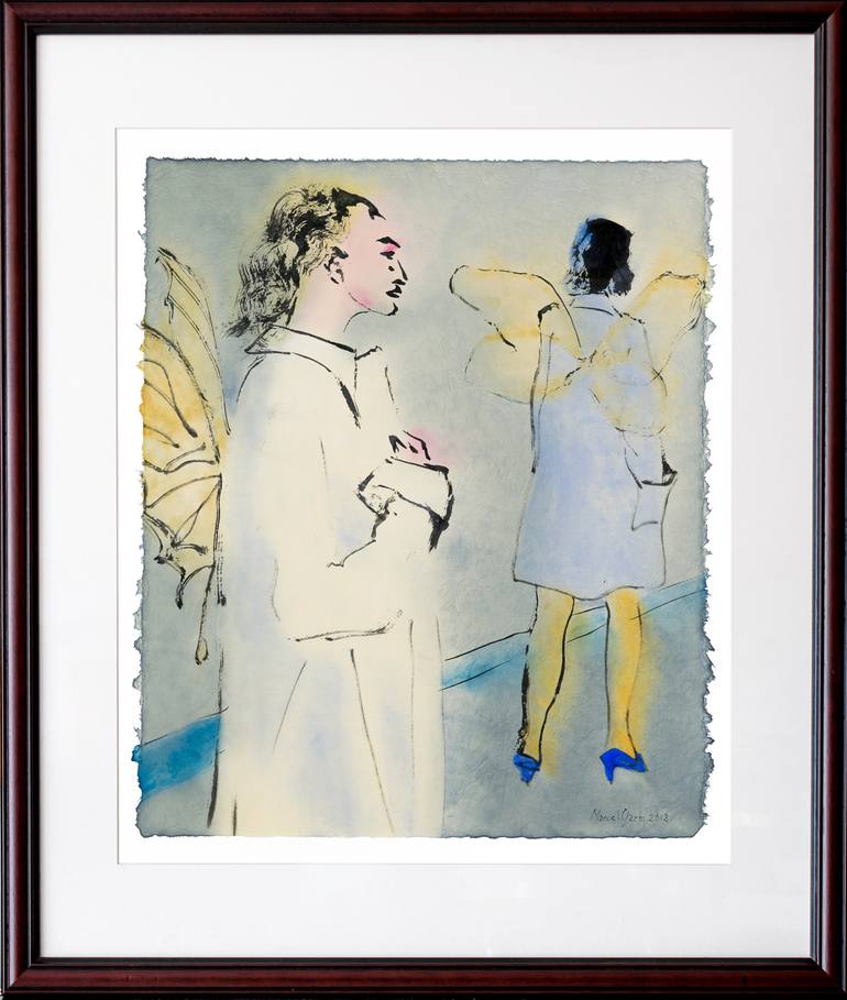 Original Religion Painting by Marcel Garbi