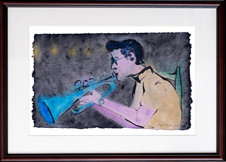 Original Performing Arts Painting by Marcel Garbi