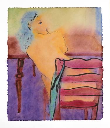 Original Nude Paintings by Marcel Garbi