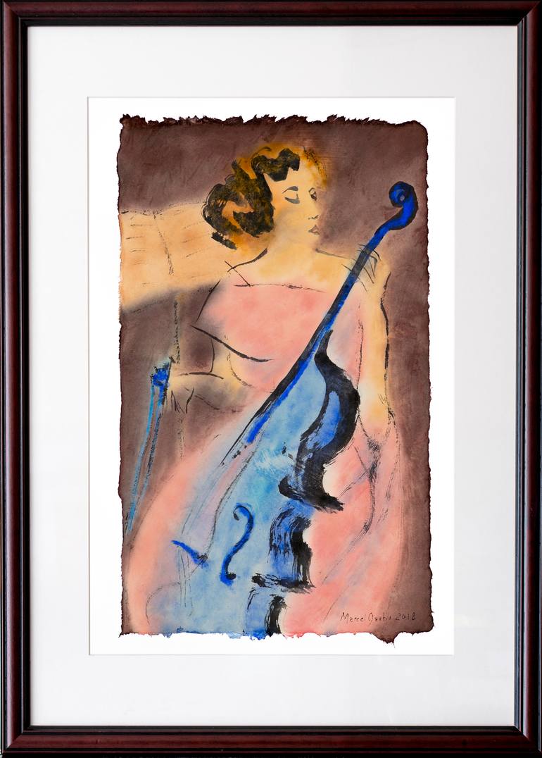 Original Performing Arts Painting by Marcel Garbi