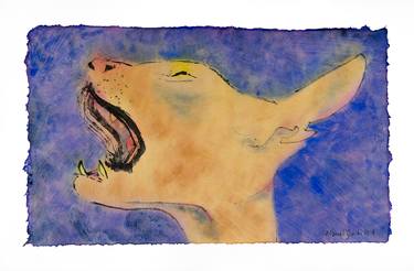 Original Expressionism Animal Drawings by Marcel Garbi