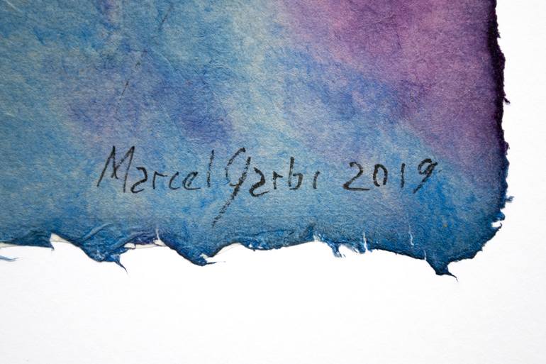 Original Expressionism Fantasy Painting by Marcel Garbi