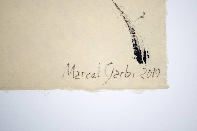 Original Performing Arts Drawing by Marcel Garbi