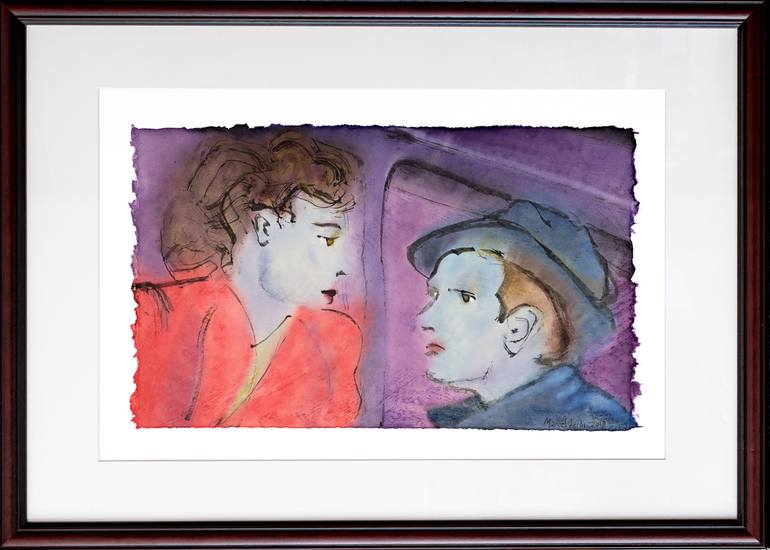 Original Love Painting by Marcel Garbi