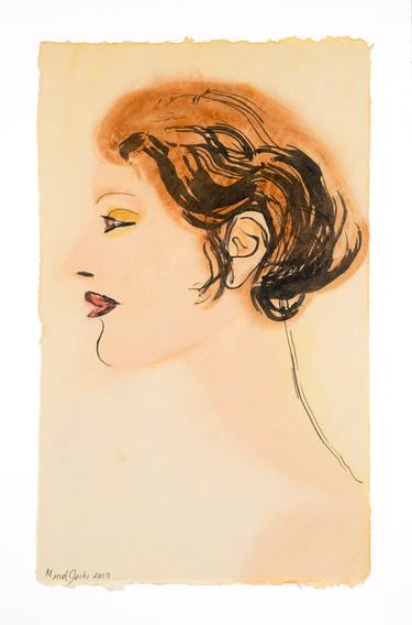 Original Women Drawings by Marcel Garbi