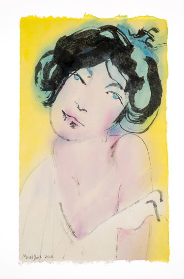 Original Women Paintings by Marcel Garbi