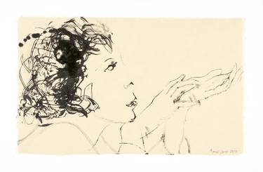 Original Women Drawings by Marcel Garbi