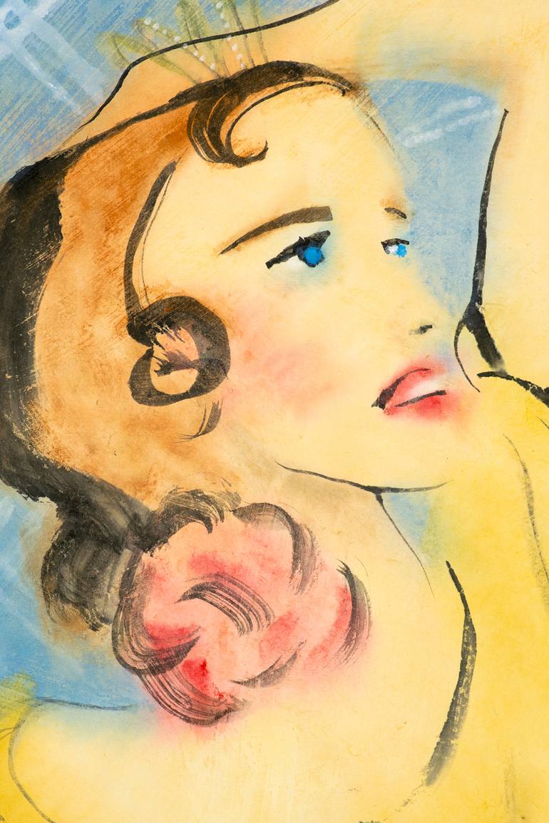 Original Health & Beauty Painting by Marcel Garbi