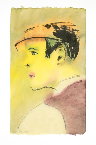 Original Impressionism Portrait Paintings by Marcel Garbi