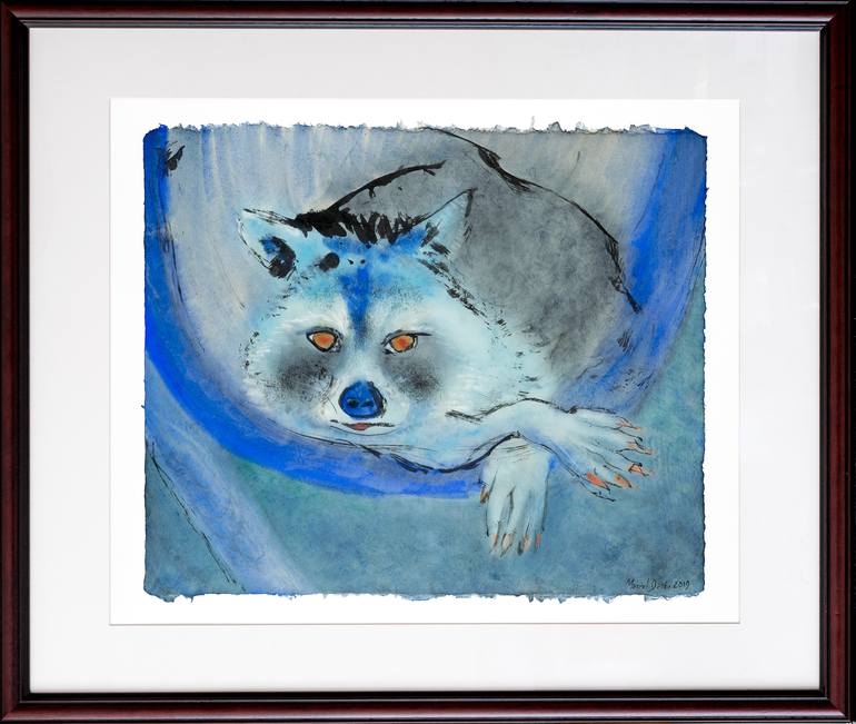 Original Animal Painting by Marcel Garbi