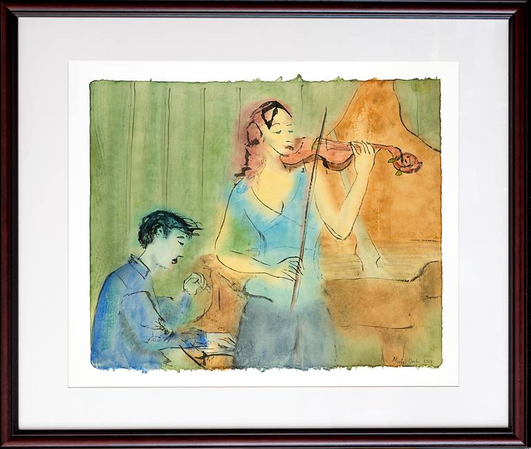 Original Music Painting by Marcel Garbi