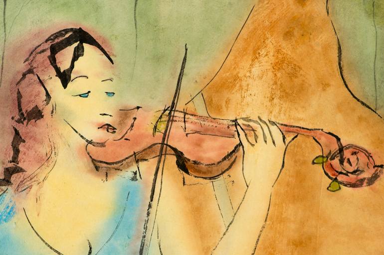 Original Music Painting by Marcel Garbi