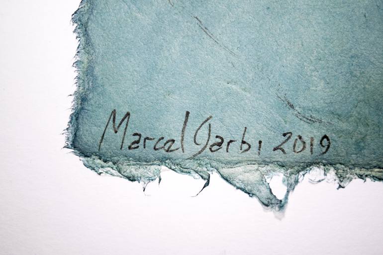 Original Minimalism Fashion Painting by Marcel Garbi