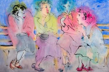 Original Women Paintings by Marcel Garbi