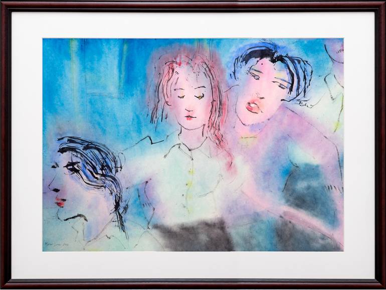 Original Performing Arts Painting by Marcel Garbi