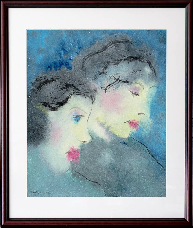 Original Minimalism Religion Painting by Marcel Garbi