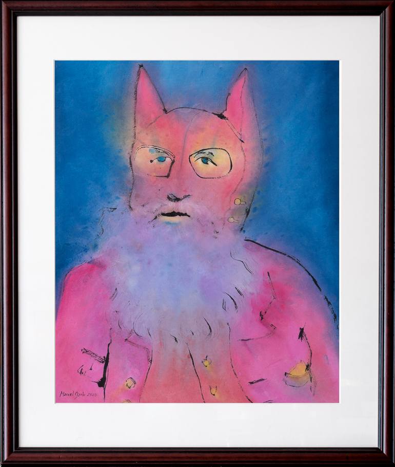 Original Expressionism Cinema Painting by Marcel Garbi