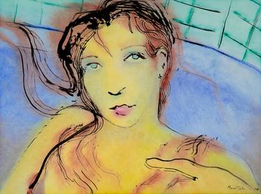 Original Women Paintings by Marcel Garbi