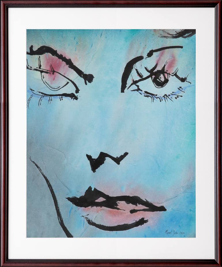 Original Expressionism Politics Painting by Marcel Garbi