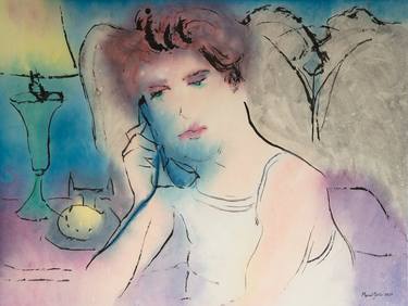 Original Men Paintings by Marcel Garbi