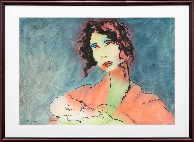 Original Family Painting by Marcel Garbi