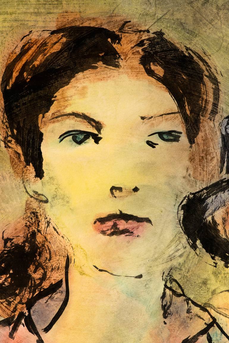 Original Expressionism Family Painting by Marcel Garbi
