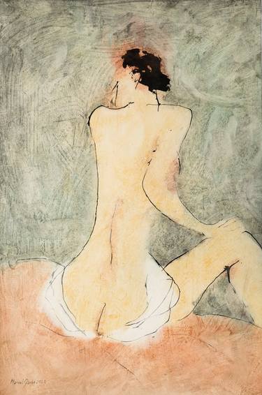 Original Nude Paintings by Marcel Garbi