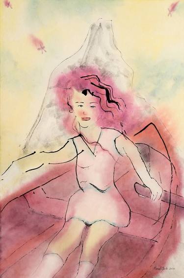 Original Women Paintings by Marcel Garbi