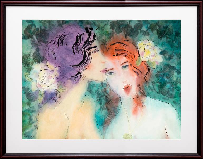 Original Fantasy Painting by Marcel Garbi