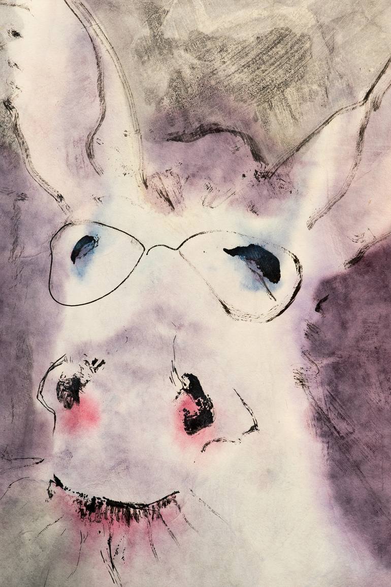 Original Expressionism Politics Painting by Marcel Garbi