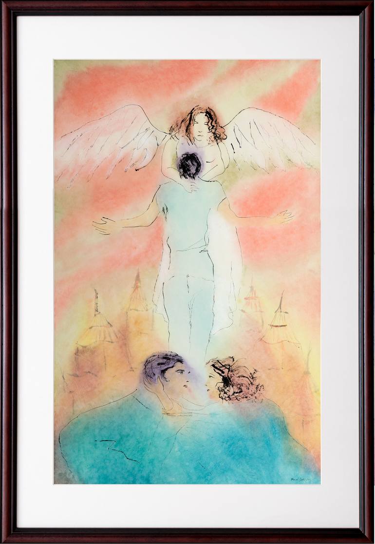 Original Religion Painting by Marcel Garbi