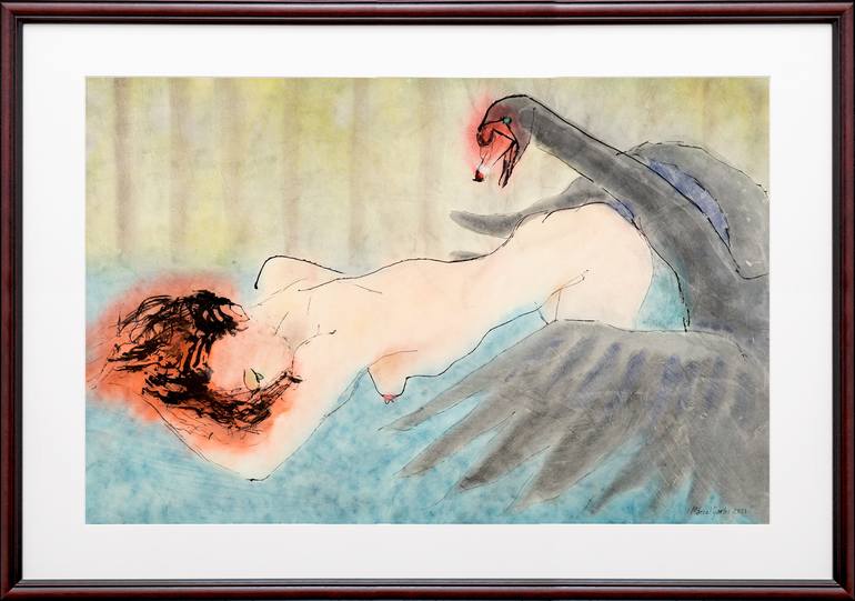 Original Nude Painting by Marcel Garbi