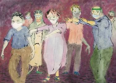 Original Expressionism Political Paintings by Marcel Garbi