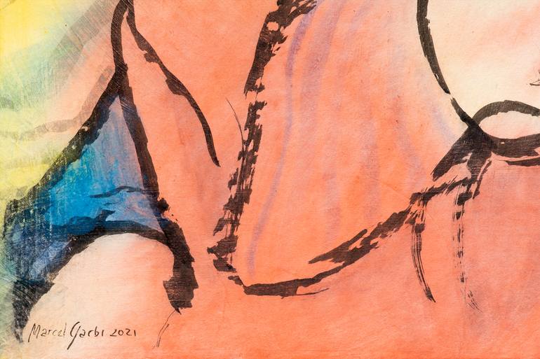 Original Expressionism Politics Painting by Marcel Garbi