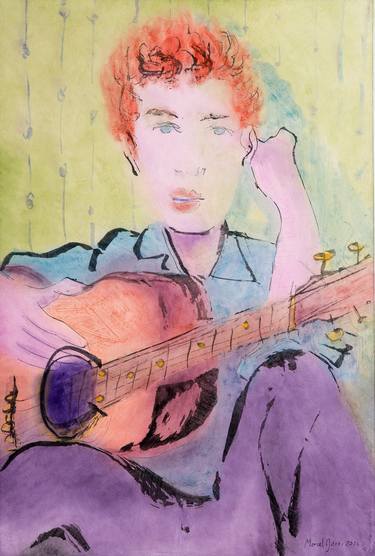 Original Expressionism Music Paintings by Marcel Garbi