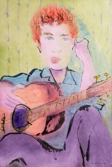 Original Music Paintings by Marcel Garbi