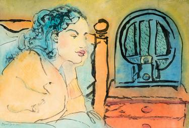 Original Women Paintings by Marcel Garbi