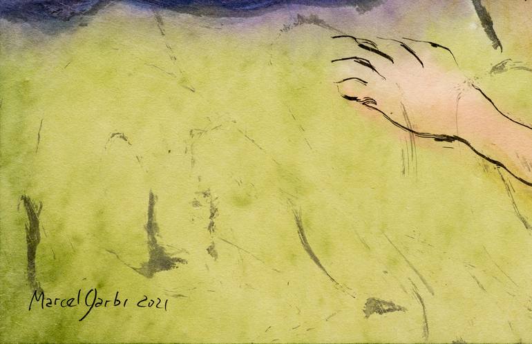 Original Expressionism Fantasy Painting by Marcel Garbi