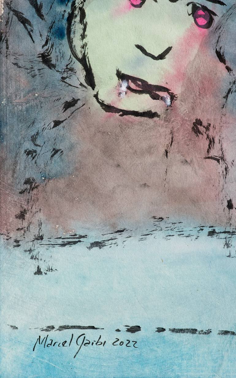 Original Expressionism Other Painting by Marcel Garbi