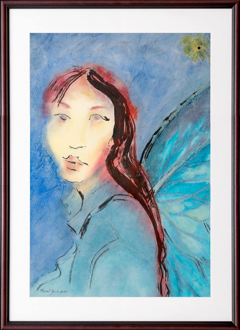 Original Fantasy Painting by Marcel Garbi