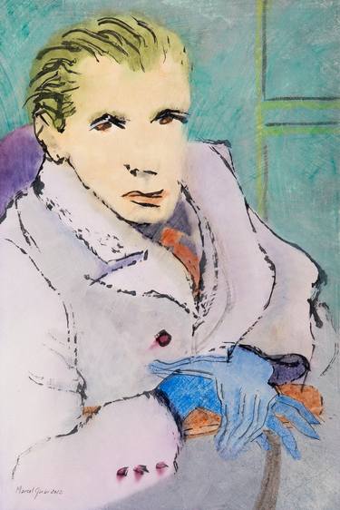 Original Men Paintings by Marcel Garbi