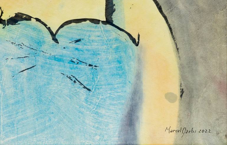 Original Figurative Love Painting by Marcel Garbi