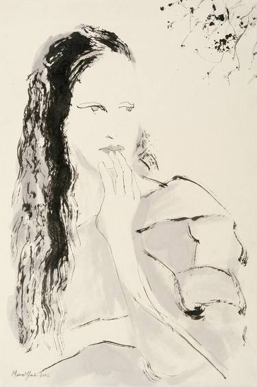Original Women Drawings by Marcel Garbi