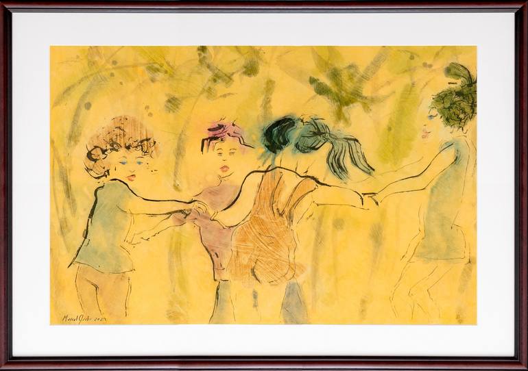 Original Family Painting by Marcel Garbi