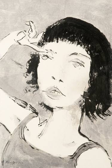 Original Women Drawings by Marcel Garbi