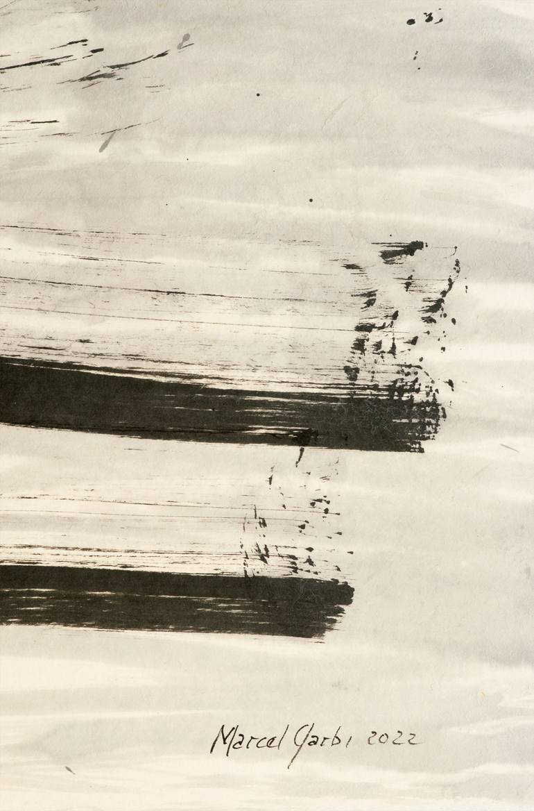 Original Expressionism Abstract Drawing by Marcel Garbi