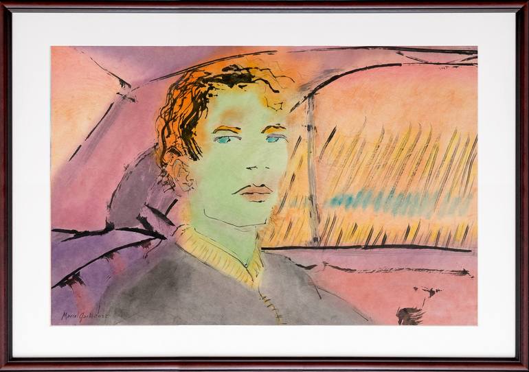 Original Men Painting by Marcel Garbi