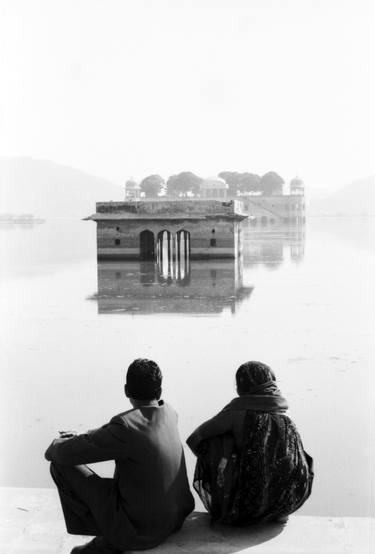 Jaipur lake couple. Limited edition thumb